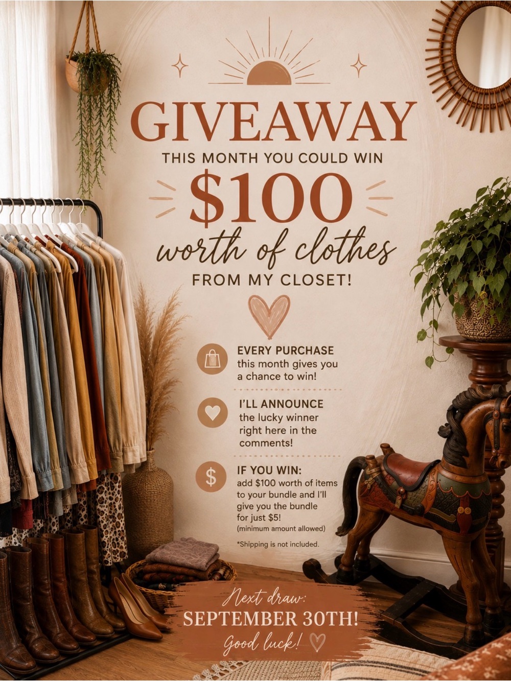 SEPTEMBER GIVEAWAY!!!!